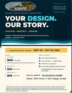 2026- Ecolyst - TShirt Design Contest