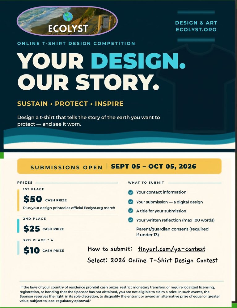 2026- Ecolyst - TShirt Design Contest